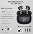 iBUD Buds - Wireless Noise Cancelling Earbuds, 36Hr Playtime, Bluetooth 5.3, IPX5 Waterproof, Secure Comfort Fit, 4