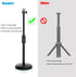 Khazylorr 18 Inch C920 C922 C925e C922x C930e C930 C615 Webcam Stand for Desk, Webcam Tripod Camera Stand with Phone