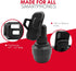 Macally Cup Holder Phone Mount - Upgraded Cell Phone Holder for Car Cup Holder, Universal for Smartphones