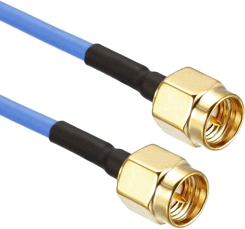 uxcell SMA Male to SMA Male RG405 Coax Cable, 0.3 Meter/1Ft, 2pcs