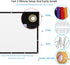 Mdbebbron 120 inch 16:9 Projector Screen Foldable Anti-Crease Portable Projector Movies Screens for Home Theater