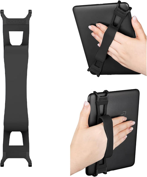 CoBak Hand Strap for 6-7" Kindle/Voyaga/Lenovo/Sony E-Book/Kindle Fire/Kobo/Tablets, Convenient for Bedtime Reading, High-Elastic,