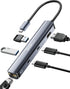 USB C Hub Ethernet, 6 in 1 Laptop Docking Station, Dockteck USB C Multiport Adapter with 4K HDMI, 100W PD, and USB Ports