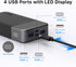 JUOVI 20000mAh 35W 3.0 4.0 Pack 2 2 16/15/14 Power Bank Portable Charger Fast ChargingPD QC Fast Charging Phone Charger