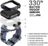 Waterproof Case for Apple Watch Series 5/4 44mm - IP68 Waterproof Case for 42mm Series 3/2