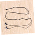Hemoton Earbuds Wired On-ear Headphones, Corded Headphones, Wired Earphones, Over Ear Headphones, Subwoofer