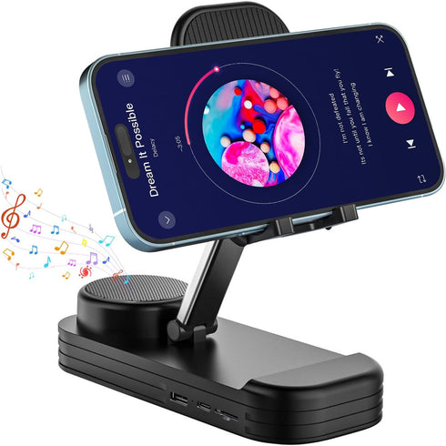 LBSC Wireless Bluetooth Speaker with Phone Stand, Cool Gadgets for Men, Birthday Gifts