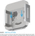 IFCASE Mac Mini M2 Mount - Heat Dissipation Design Anti-Scratch Under Desk Wall Mount Stand for Mac Mini