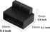 USB 3.0 90 Degree Motherboard Adapter, 19 Pin/20 Pin Male to Female Extension Adapter L Turn Right Angle Socket for