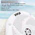 Pyle Marine Speakers - 5.25 Inch 2 Way Waterproof Outdoor Audio System with LED Lights, 180 Watt Power - 1 Pair