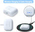 Wireless AirPod Pro 1st & 2nd Generation Charging Case Replacement, Compatible Charger Case with Bluetooth Pairing Sync