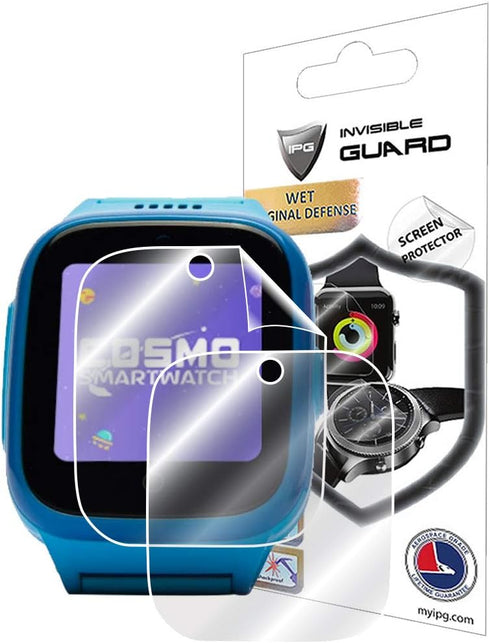 IPG for Cosmo JrTrack Kids Smartwatch Screen Protector (2 Units) Invisible Ultra HD Clear Film Anti Scratch Guard-Smooth/Self-Healing/Bubble -Free