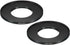 PATIKIL 43mm-77mm Metal Step Up Ring - 2 Pack Camera Lens Filter Adapter Ring for Lenses Hood, Black