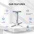 Jomard Universal Projector Ceiling Mount, Adjustable Height Extendable Arms, Ceiling Projector Mount for Home