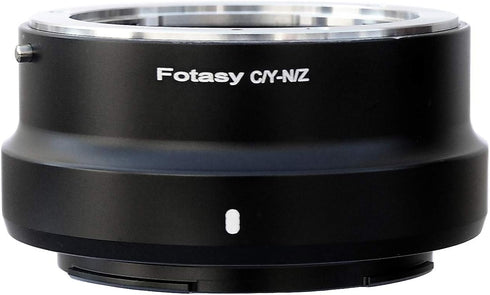 Fotasy Contax CY Lens to Nikkor Z Mount Adapter, Compatible with Nikon Z Mount Mirrorless Cameras