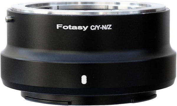 Fotasy Contax CY Lens to Nikkor Z Mount Adapter, Compatible with Nikon Z Mount Mirrorless Cameras