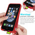 Diverbox Waterproof Case for iPhone SE 2020/iPhone 8, Shockproof IP68 Full-Body Cover with Screen Protector, Bright Red