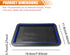 YoRise 7.83" 4.64" Car Dashboard Anti-Slip Mat, x Car Dashboard Mat, Cell Phone Holder Accessories, Non-Slip Adhesive