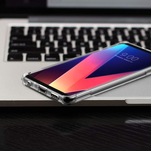 TPU Case for LG V30/V30S/V30 Plus/V30S ThinQ/V35/V35 ThinQ, Clear, Ultra Slim, Flexible Protective Cover