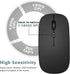 UrbanX Bluetooth Rechargeable Mouse for ASUS Vivobook X712DA-202.MV Laptop, Wireless Mouse for Laptop/PC/Mac/iPad