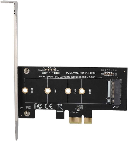 M.2 PCIe PCI E Adapter, M.2 to PCI E3.0 X1 Expansion Card for Desktop PCI Express Slot