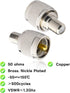 Boobrie 2-Pack PL259 Adapter - UHF to F Type Antenna Adapter for TV Wireless LAN Devices