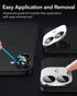 ESR 2 Pack Ultra-tough HD Camera Lens Protector for iPhone 16/16 Plus, Scratch Resistant, Armorite Series, Black
