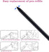 (No Bluetooth) HQB-STAR S Pen Replacement for Samsung Galaxy Tab S9/S9 Plus/S9 Ultra/S9 FE, Slim 0.7mm Pen Tip, 4,096