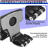 Deaelf 360 3 7 inch (1PC) Universal Car Phone Holder Mount, Degrees Rotation ABS Car Dashboard Clip Mount