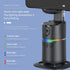 MZYSKJ 2 360 Auto Face Tracking Tripod Desk Mount with Fill Lights Rotating Phone Holder for iPhone, Smart AI Motion