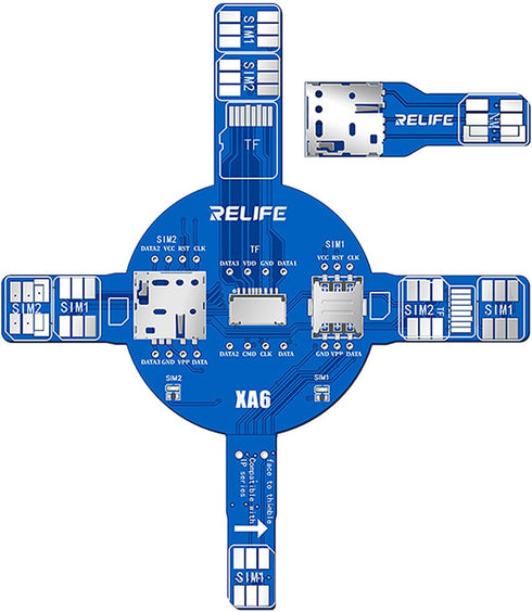 DIYPHONE Dual SIM Card Signal Test Board Compatible with iPhone Android Phone Quickly