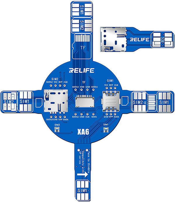 DIYPHONE Dual SIM Card Signal Test Board Compatible with iPhone Android Phone Quickly