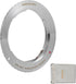Lens Mount Adapter Manual Focus, Compatible with Pentax K Mount Lens to Canon EOS EF-Mount Camera Body