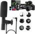 Gadpiparty Filmmakers Professional Interview Microphone for Camcorder and DSLR Wide Compatibility Durable Design