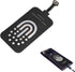 Type C Wireless Charging Receiver, Thin Magnetic Suction Back Patch for Phone