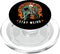 Read Books Be Kind Stay Weird Skeleton Reading Goth Bookish PopSockets PopGrip for MagSafe