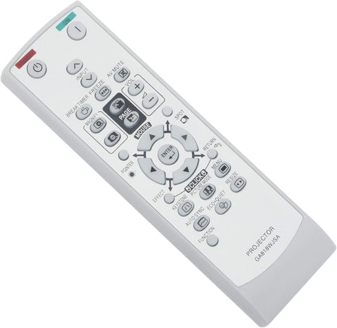 WINFLIKE GA818WJSA Replacement Remote Control for Sharp Projector XR-50S XR-50X XR-55X XR-55S