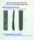 Replacement Universal Remote Control for Samsung LCD LED HD Plasma TV, Compatible with Multiple Models