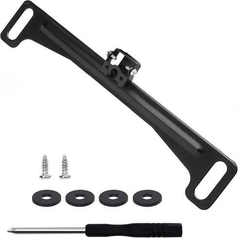 Fnysmkv Universal Rear View Camera License Plate Bracket, Upgraded Anti-Rust Paint Full Stainless