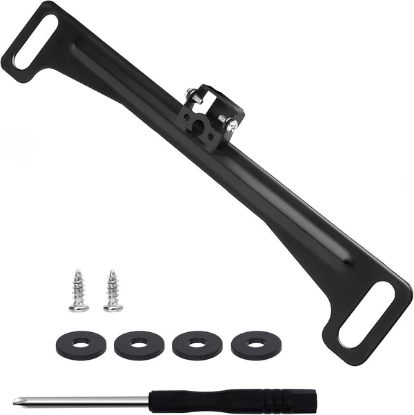 Fnysmkv Universal Rear View Camera License Plate Bracket, Upgraded Anti-Rust Paint Full Stainless