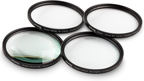 Ultimaxx Universal 5 Piece Multi Coated HD Macro Close Up Lens Filter Kit