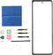 Screen Replacement Repair Kit for Galaxy Z Fold 3 5G F926, Front Outer Lens Glass with OCA Adhesive, Full Tool Kit