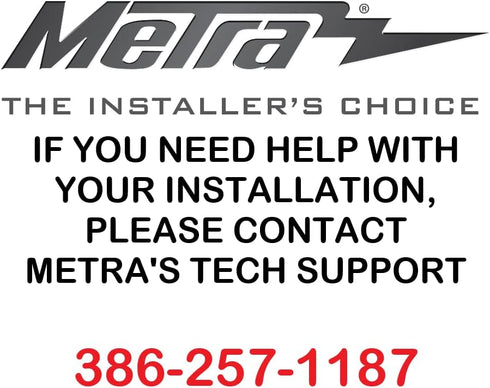 Metra 70-1721 1998-2013 Wiring Harness Fits Select Acura/Suzuki/Honda Vehicles