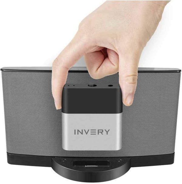 DockLinQ 30 pin Bluetooth 5.0 Adapter for Bose Sounddock and Other 30pin iPod iPhone Music Docking Stations