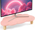 AFOOYO Monitor Stand Riser,Cloud Shape Wood Computer Monitor Stand, 16.5IN Monitor Stand