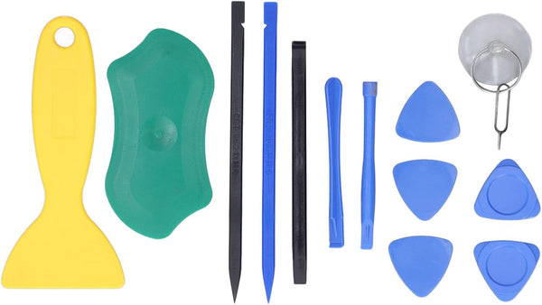 Fafeicy 12 in 1 Electronics Repair Tool Kit, Triangular Opening Tool, Pry Tool Repair Kit for Tablet, MacBook, PC,