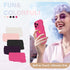 Cute Heart Simple Wave Frame Case for iPhone 13 Pro, Aesthetic Design Solid Color TPU Silicone Slim Cover (Rose Red)
