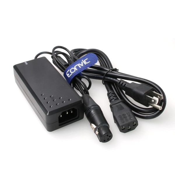Eonvic 4 Pin XLR Female 12V 3A AC DC Power Adapter Cable for Aja Ki Pro Cooper CS104 Fostex