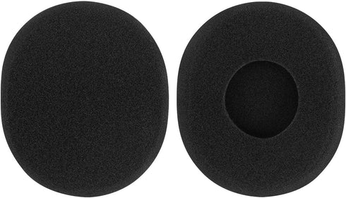 Geekria QuickFit Foam Replacement Ear Pads for Logitech H800 Headphones, Black Ear Cushions, Earpads, Repair Parts