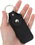 Sorcristy 5PCS USB Drive Holders PU Leather Flash Drive Case Black Portable Small Storage Cases Leather Cover